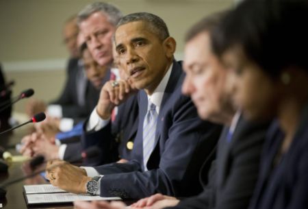 Obama at Ferguson Summitt